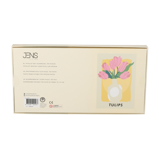 Fotolijst met Puzzel Tulp