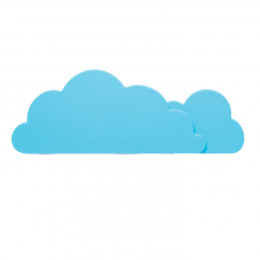 Cloud hub, blue