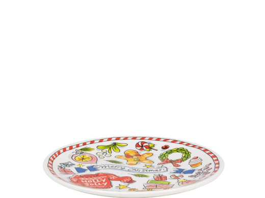 Christmas plate 18cm