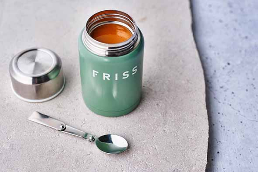 Friss Voedseldrager Rvs 0.5 Liter Groen