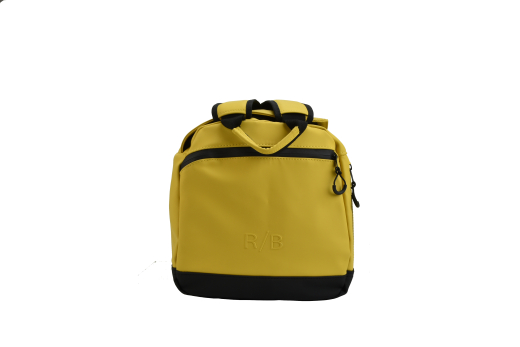 Travelcollectie Mat PU reistas geel