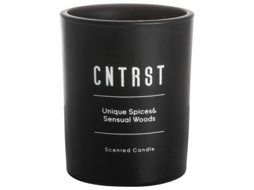 Geurkaars Dark 8x10cm Zwart