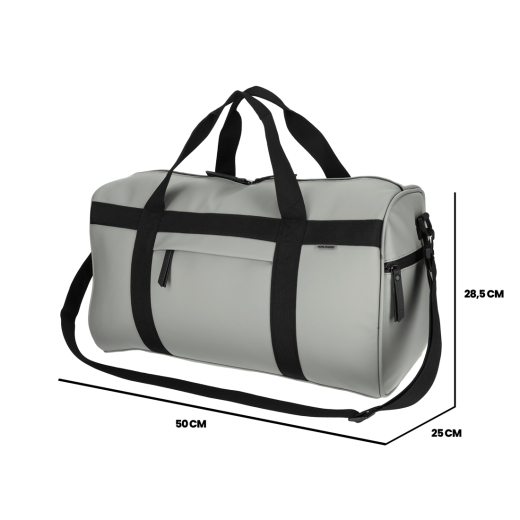 Dull PU Sporttas 2.0 Grijs