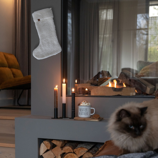 Teddy Kerstsok Antraciet