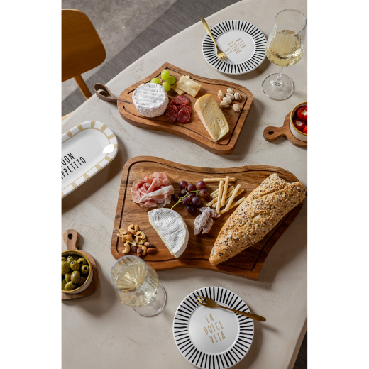 La Dolce Vita Bordjes Zwart set van 2