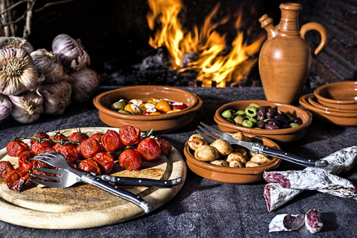 Laguiole taartvorken zwart