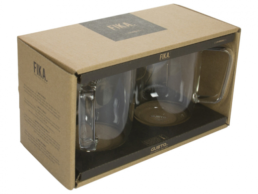 Glas Fika 400ml set van 2
