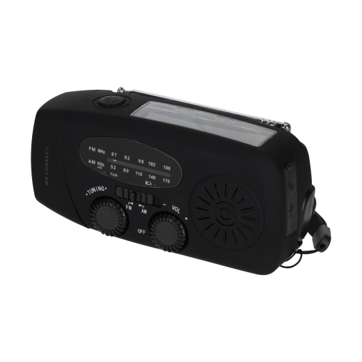 Emergency Solar/FM/LED/Radio Speaker