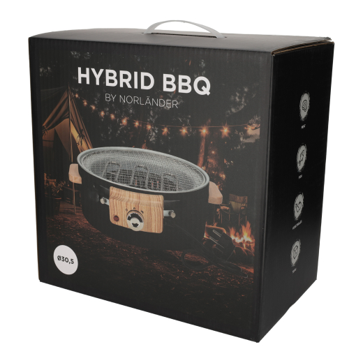Hybride BBQ Zwart