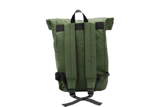 Basic Rolltop Backpack Olijfgroen