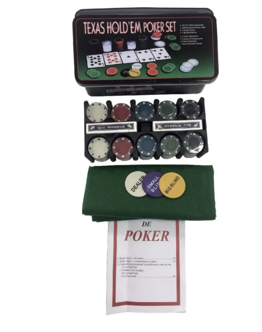 Texas hold'em poker set