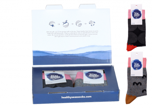 Giftbox healthy seasocks dames