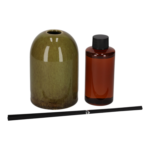 Geurstokjes Amber Groen