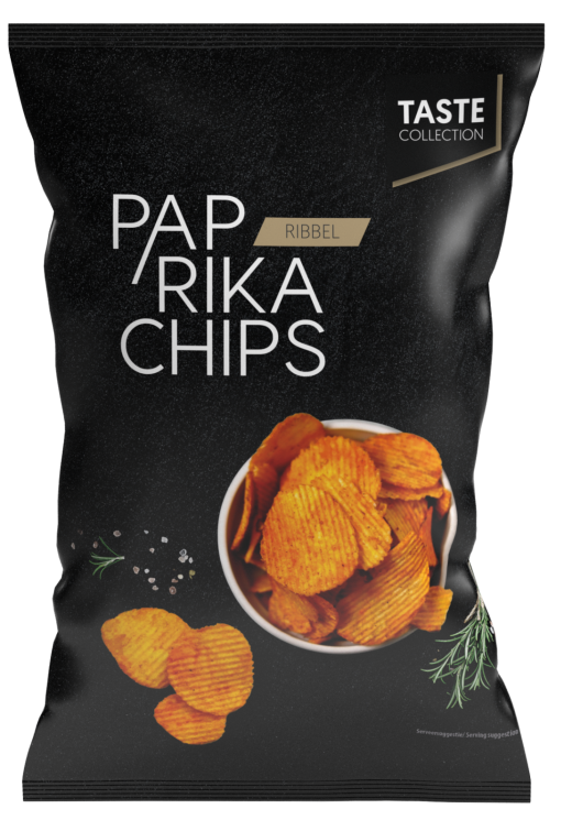 Ribbelchips paprika 90 gram