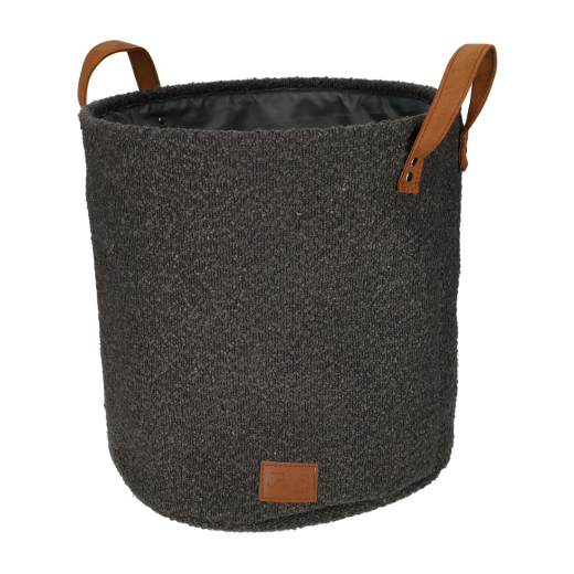 Bouclé Mand Antraciet