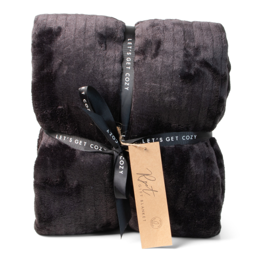 Gift Plaid RPET Zwart