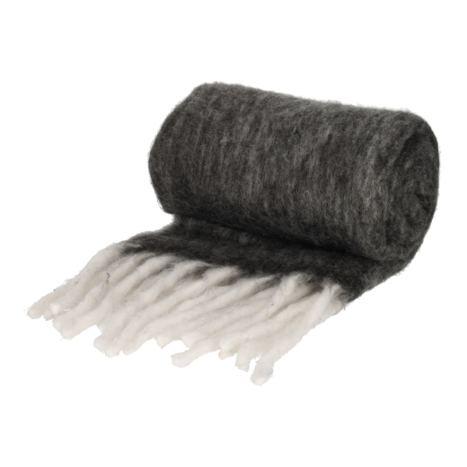 Mohair Plaid Danny Antraciet