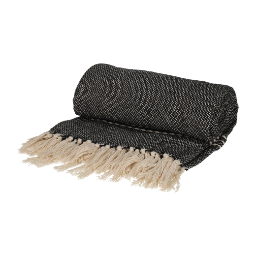 Recycled Cotton Plaid Juul Zwart