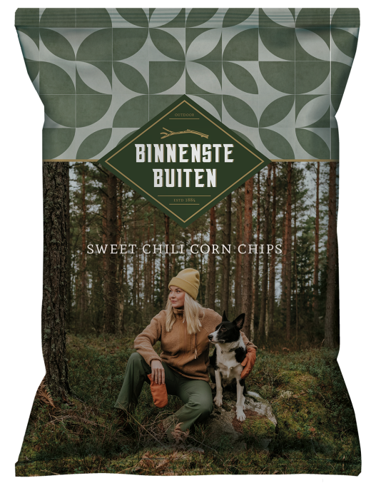 Sweet chili corn chips