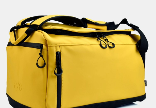 Travelcollectie Mat PU reistas geel