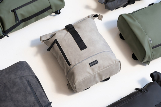 Nubuck Urban Rugtas Taupe