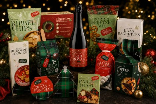 Kerstpakket Happy Holidays – Feestelijk Proeven & Genieten
