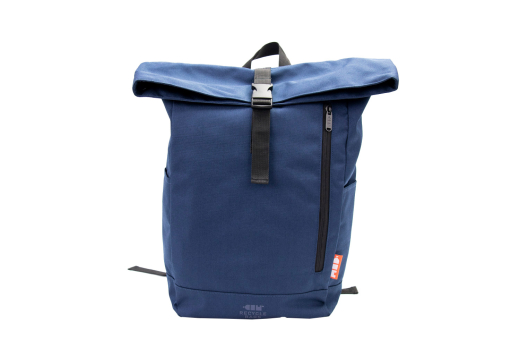 Basic rolltop backpack Navy Recycle Bags