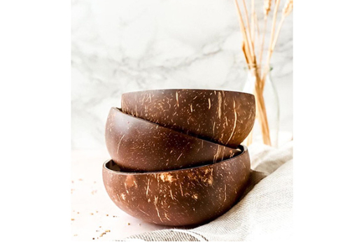 Cocosbowl Metalic Gold Leaf