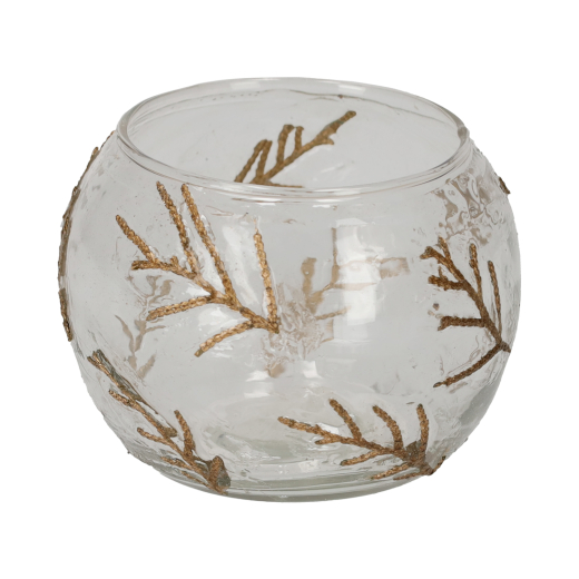 Theelichthouder Bladeren Small