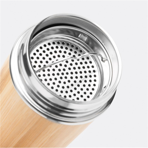 Isoleerfles bamboo go