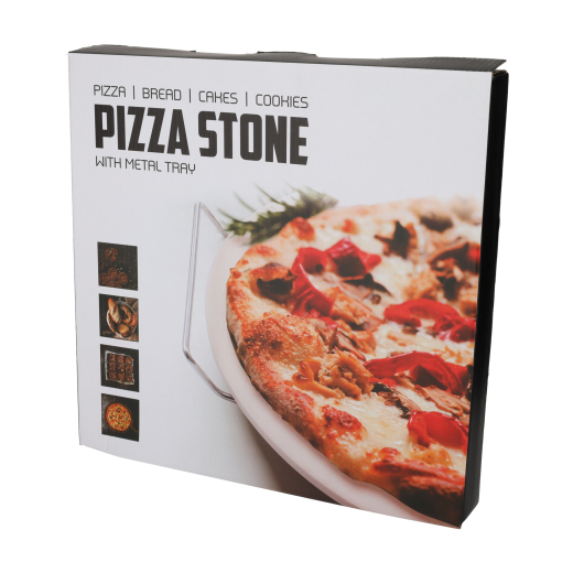 Pizzasteen met Houder