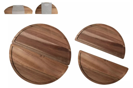 Sunday serveerplank 2-delig