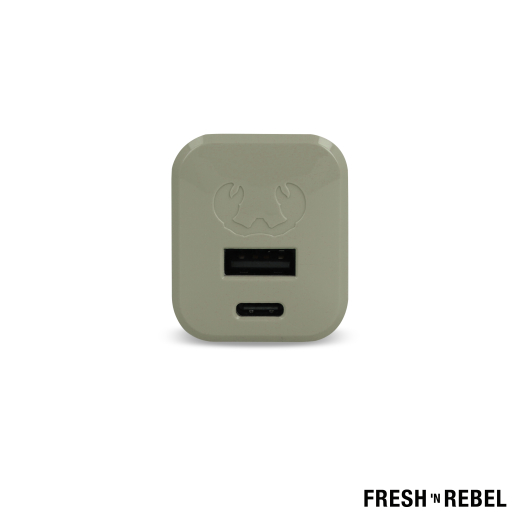 Mini charger USB-C Groen