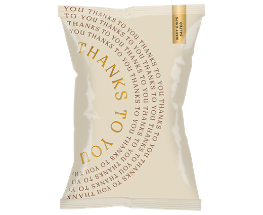 Ribbelchips Zout 150 gram