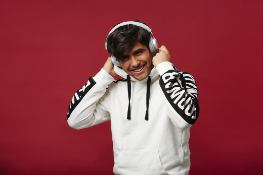 TOUCHit headphone silver