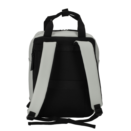 Dull PU Rugtas Grijs