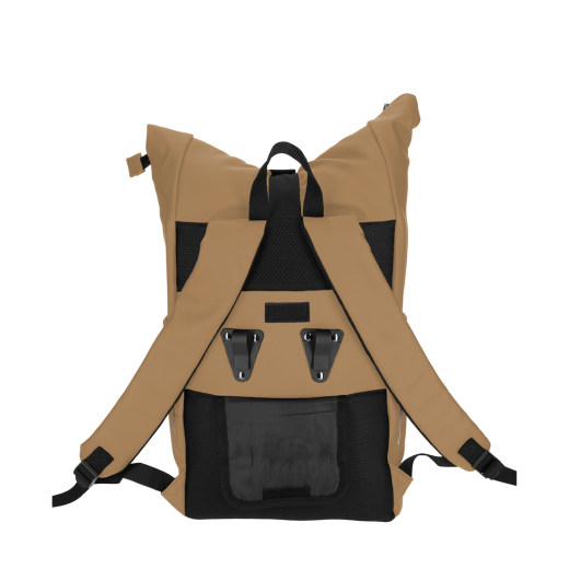 Dull PU Fiets Rugtas 2.0 Bruin