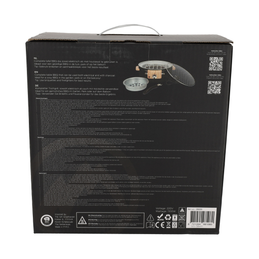 Hybride BBQ Zwart