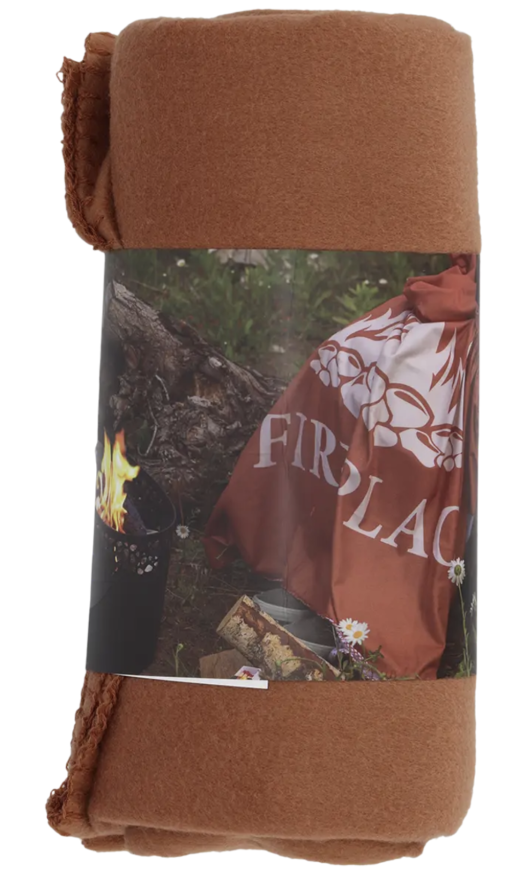 Fleeceplaid Fireplace