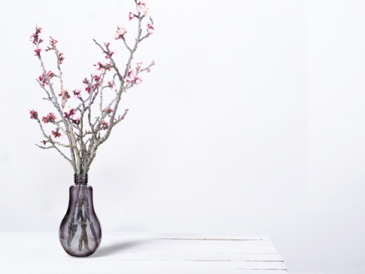 Decolamp 10 LEDS paars