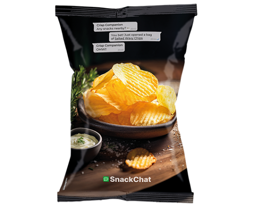 Ribbelchips Zout 90 gram
