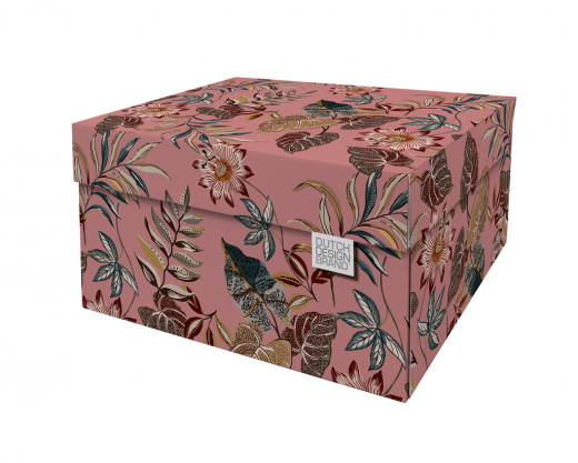 Dutch Design Storage Box 'Floral Garden' NEW