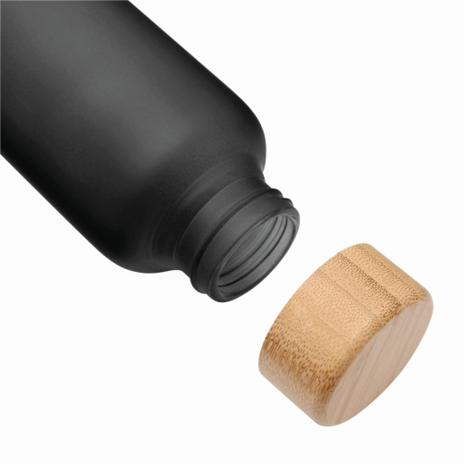 Waterfles glas & bamboe 500ml