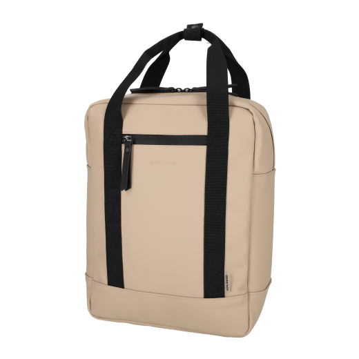 Dull PU Rugtas Eco Lining Taupe
