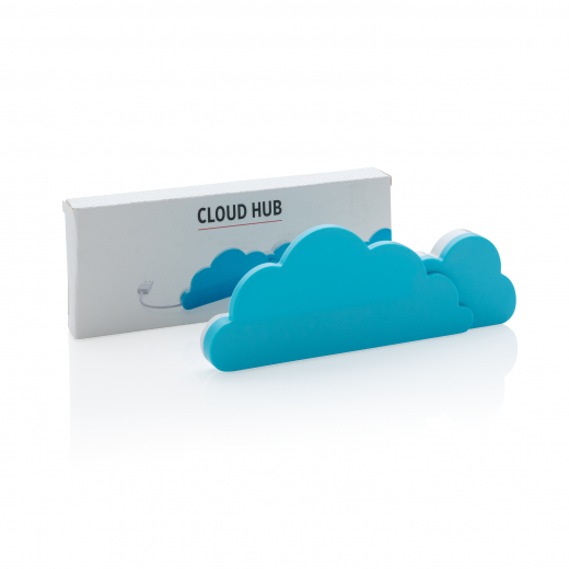Cloud hub, blue