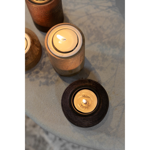 Theelichthouder Teun Bruin Large