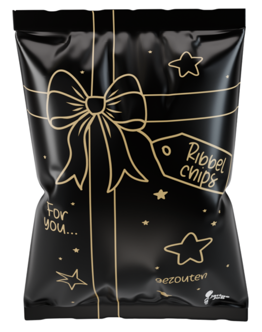 Ribbelchips gezouten 90 gram
