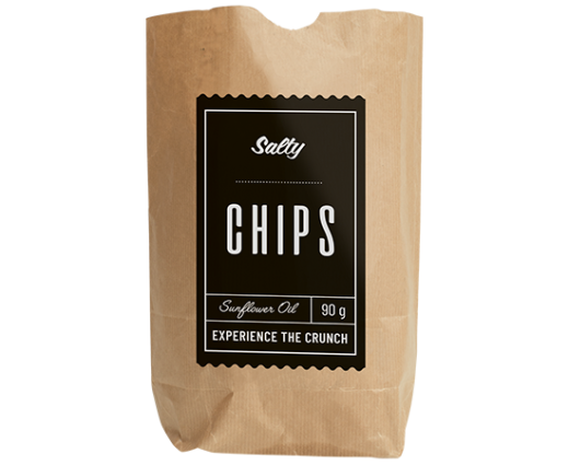 Chips Zout 90 gram