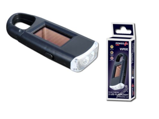 Mini Zaklamp Viper - met karabijnhaak