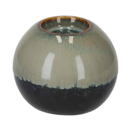 Ronde Theelichthouder Bodhi Groen